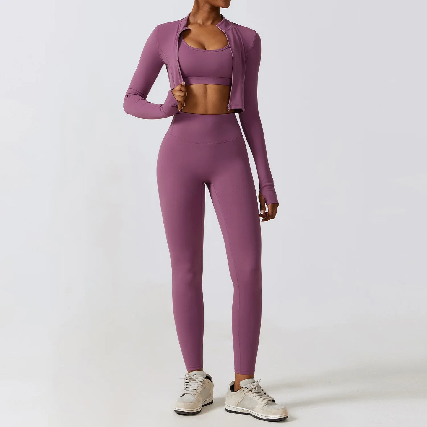 Norbane Crop Top Activewear Set