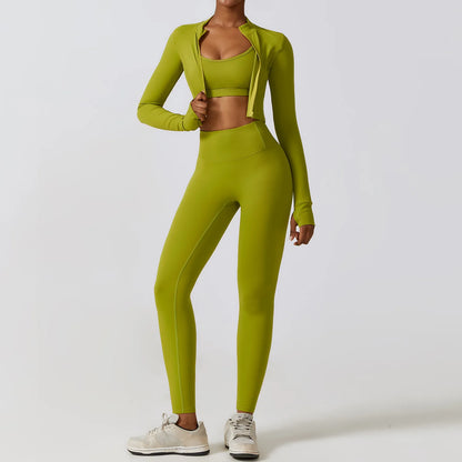 Norbane Crop Top Activewear Set