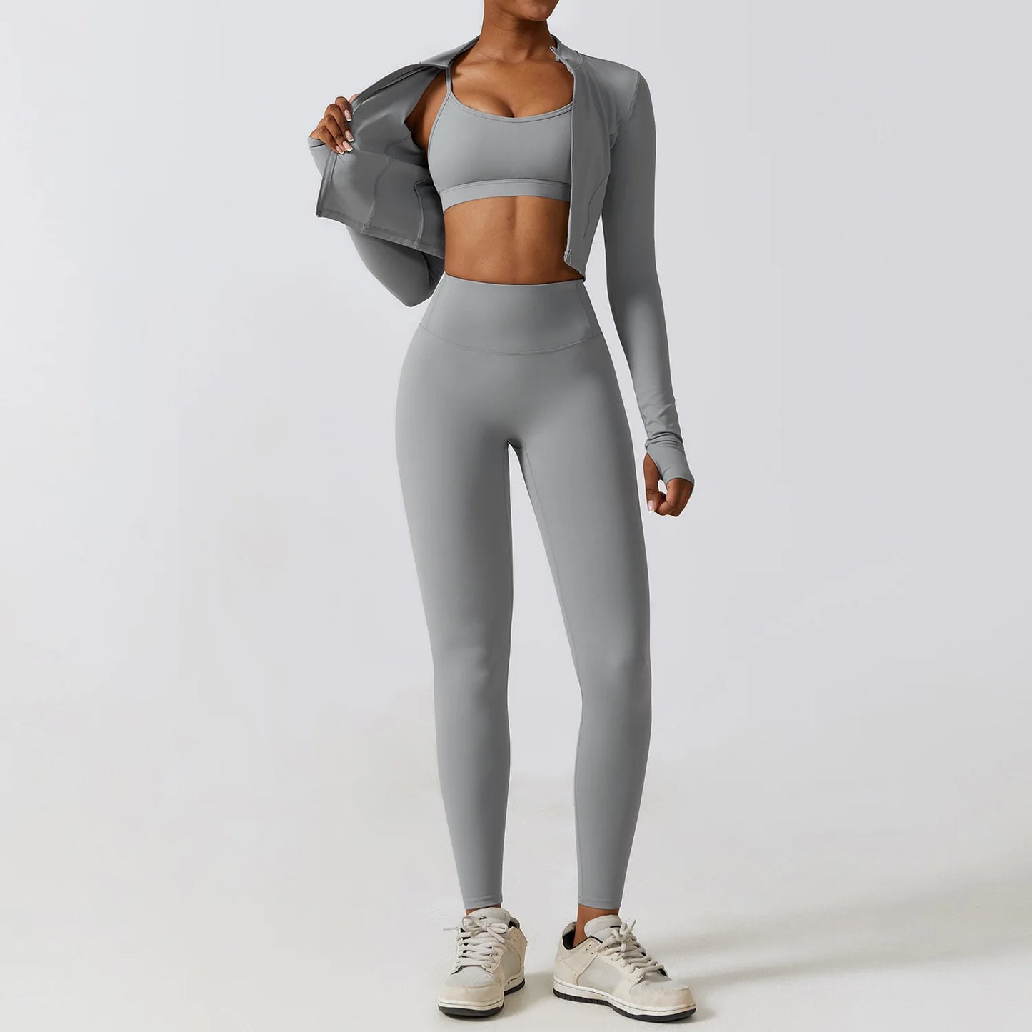 Norbane Crop Top Activewear Set