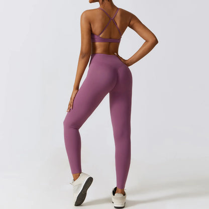 Norbane Crop Top Activewear Set