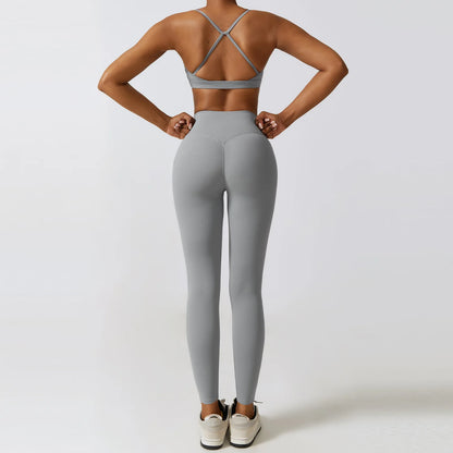 Norbane Crop Top Activewear Set