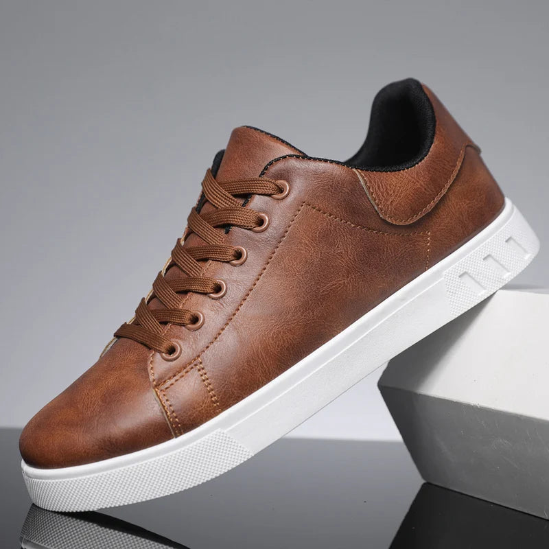 Velroa Leather Sneakers