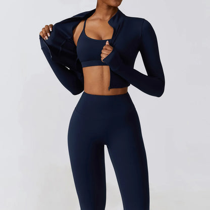 Norbane Crop Top Activewear Set